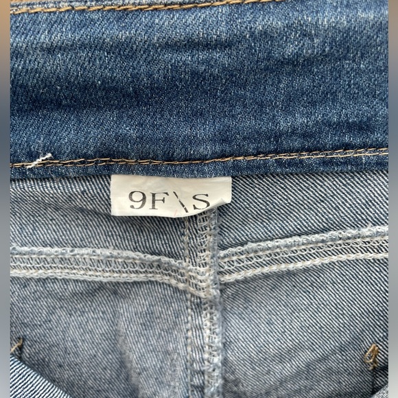 No Brand Lightweight Blue Denim Bootcut High Waist 5 Pocket Jeans Petite Length - Picture 7 of 9